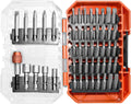 Luckyway 50-Piece Screwdriver Bit Set with Quick Change Chuck in Tough Case
