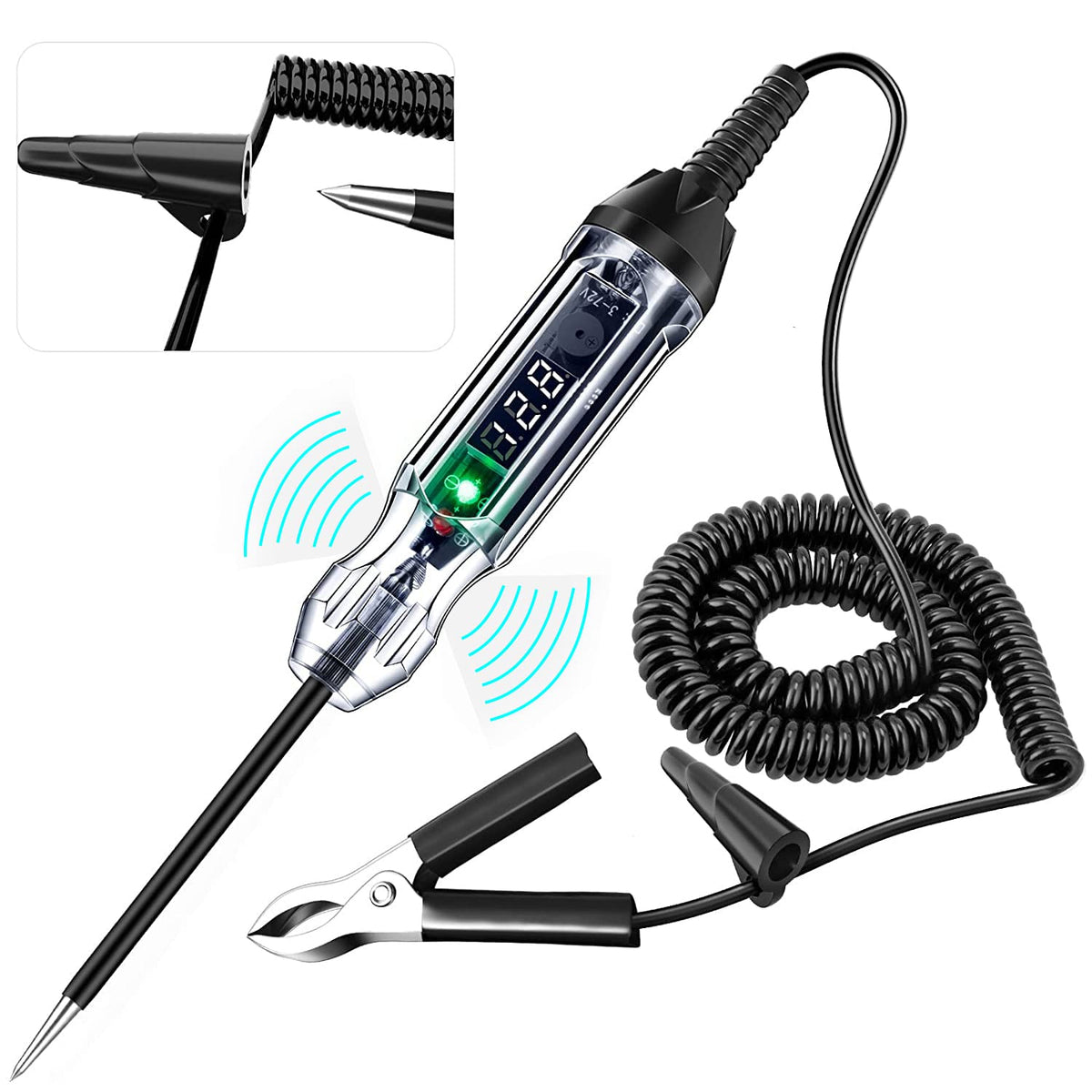 3-72V Buzzer Automotive Test Light Circuit Tester