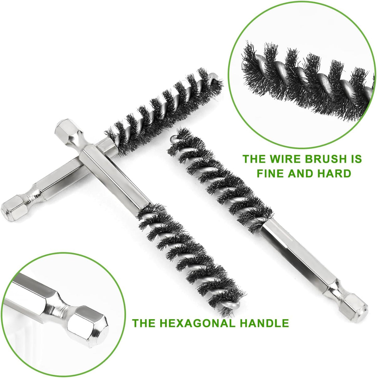 10PCS Golf Clubs Head Hosel Brush，Golf Club Cleaning Tool