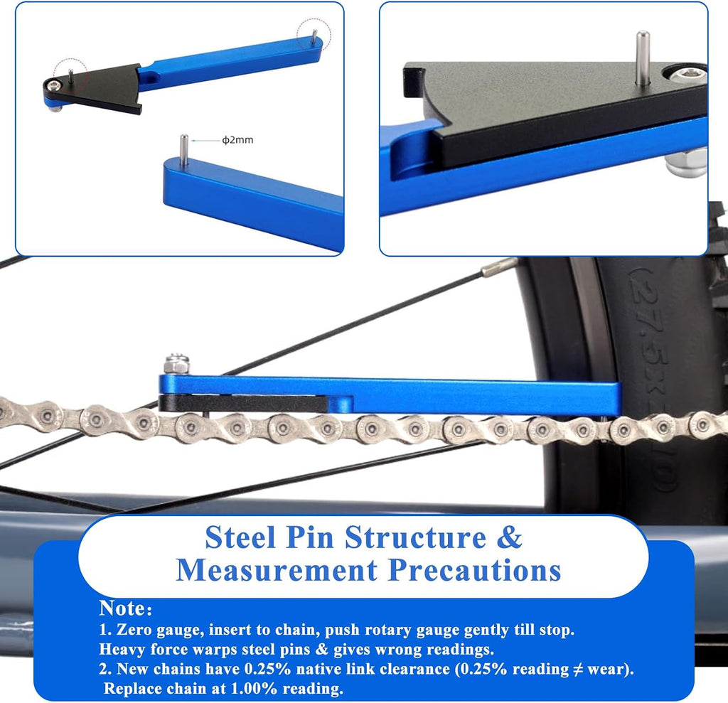 Bicycle Chain Wear Indicator Checker Bike Chain Tool Chain Checker Tool