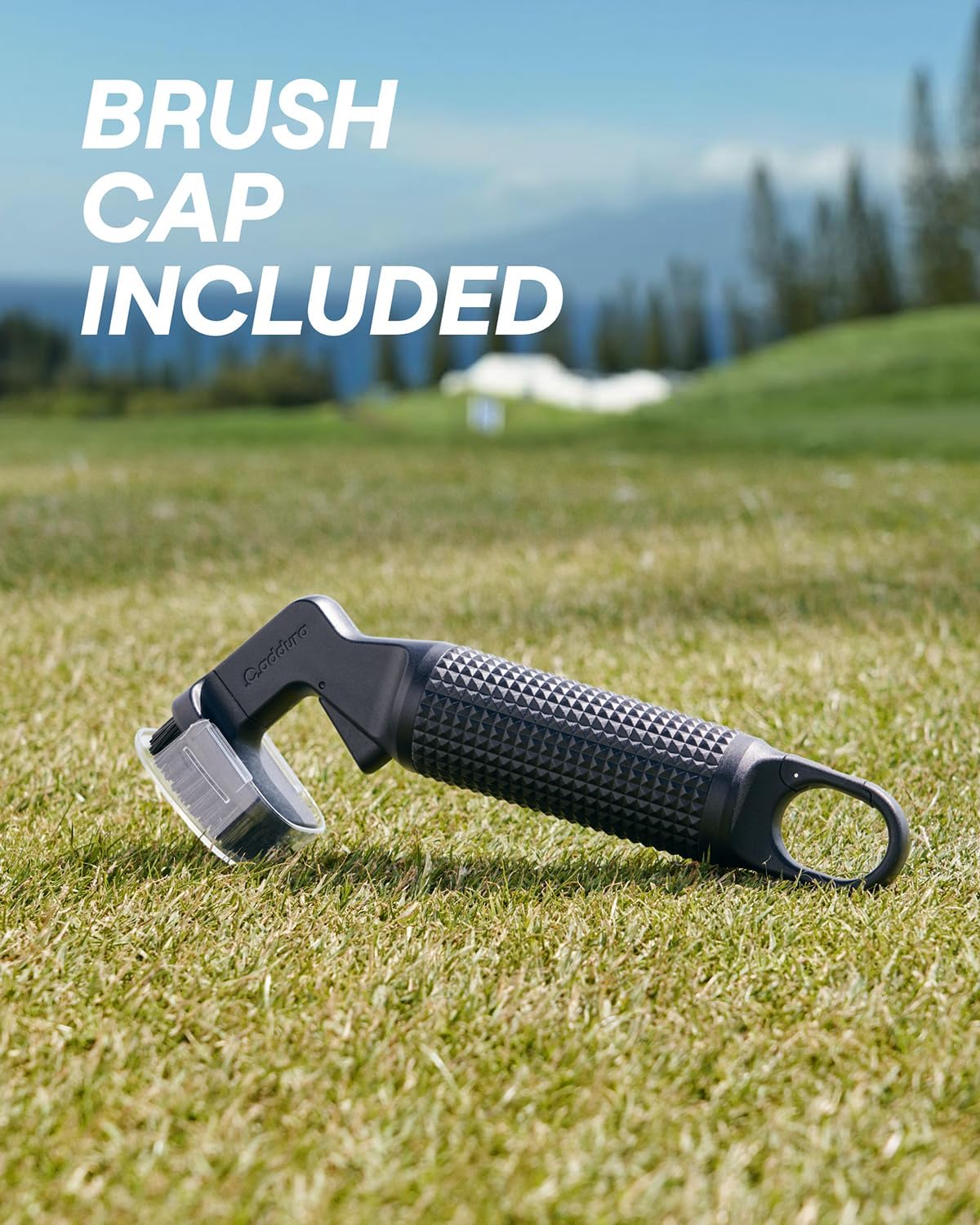 Golf Club Cleaner, Heavy-Duty Nylon Bristle Brush Cleaner with 80ml Spray Bottle