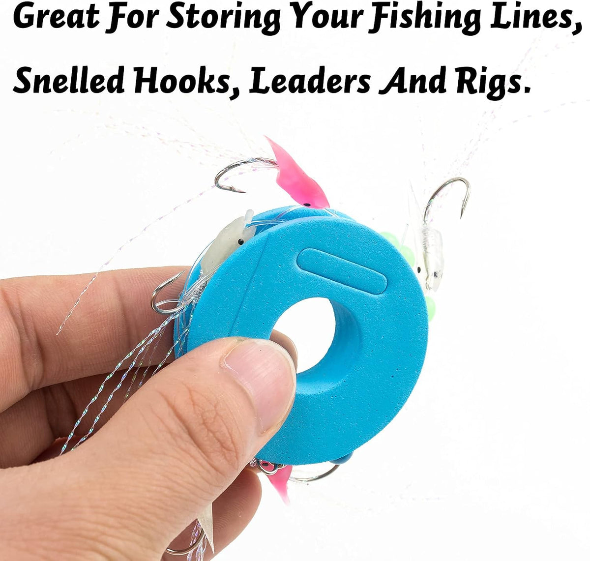 Alwonder 24-Pack Fishing Line Leader Holder, Fly Fishing Tippet Holder