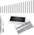 Fullmosa Watch Spring Bar Tool Kit, 360 Pins in 18 Sizes with 3 Extra Tips Link Remover