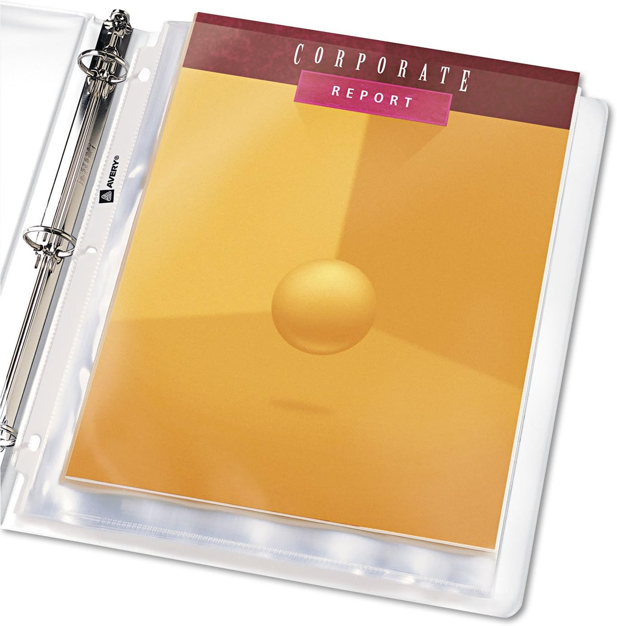 Avery Large Capacity Heavyweight Clear Sheet Protector