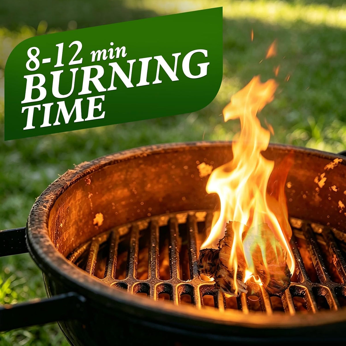 72PCS Fire Starter for Fireplace, Waterproof - Natural Fire Starters, for BBQ, Pizza Oven