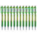 Pentel Cometz Automatic Pencil, 0.9mm, Orange Barrel, Box of 12 (AX119F)