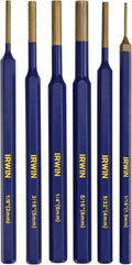 IRWIN Punch Set, 6-Pack with Various Sizes, Tempered for Durability (IRHT82531)