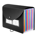 Sooez 24 Pockets Expanding File Folder, Accordion File Organizer, Letter/A4