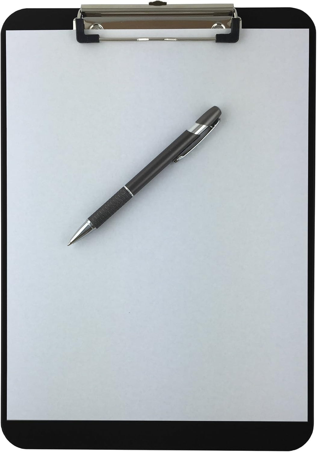 Trade Quest Black Plastic Clipboards Letter Size Low Profile (6-Pack)