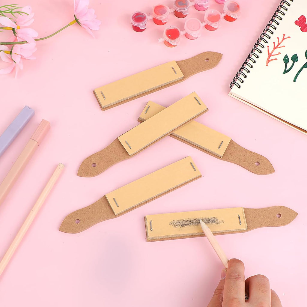 20 Pcs Sandpaper Pencil Sharpener, Art Pencil Sharpener Sketch Sandpaper Pastel Pencil