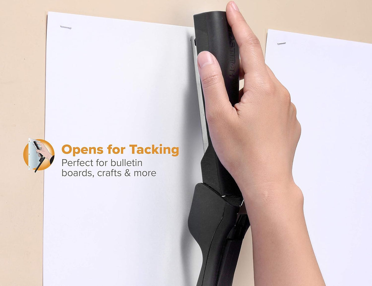 Bostitch Office Dynamo 4 in 1 Standup Stapler, 20 Sheet Capacity