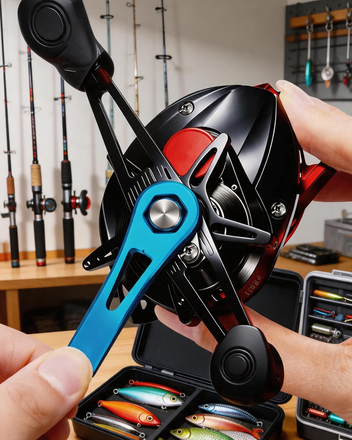 4-Pack Fishing Reel Maintenance Tool Set Bearing Removal & Installation Kit