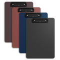 Ysenchan Clipboards (Set of 4), Colorful Clip Boards with Metal Clip