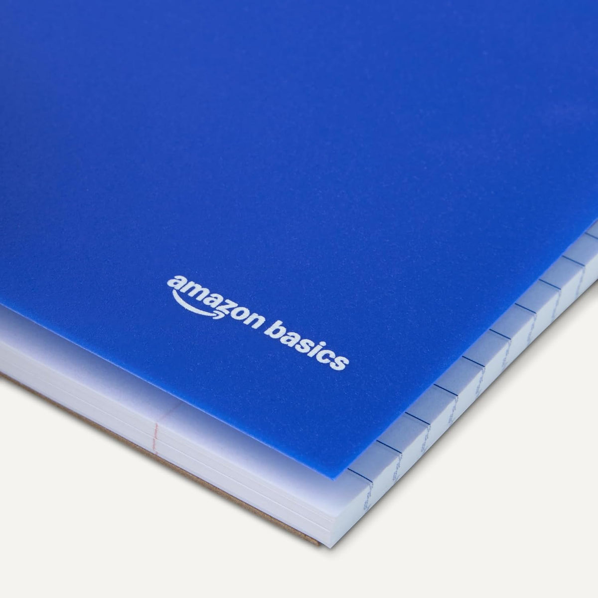 Amazon Basics 1 Subject College Ruled Spiral Notebook, Poly Cover,100 Sheets, 9" x 11"