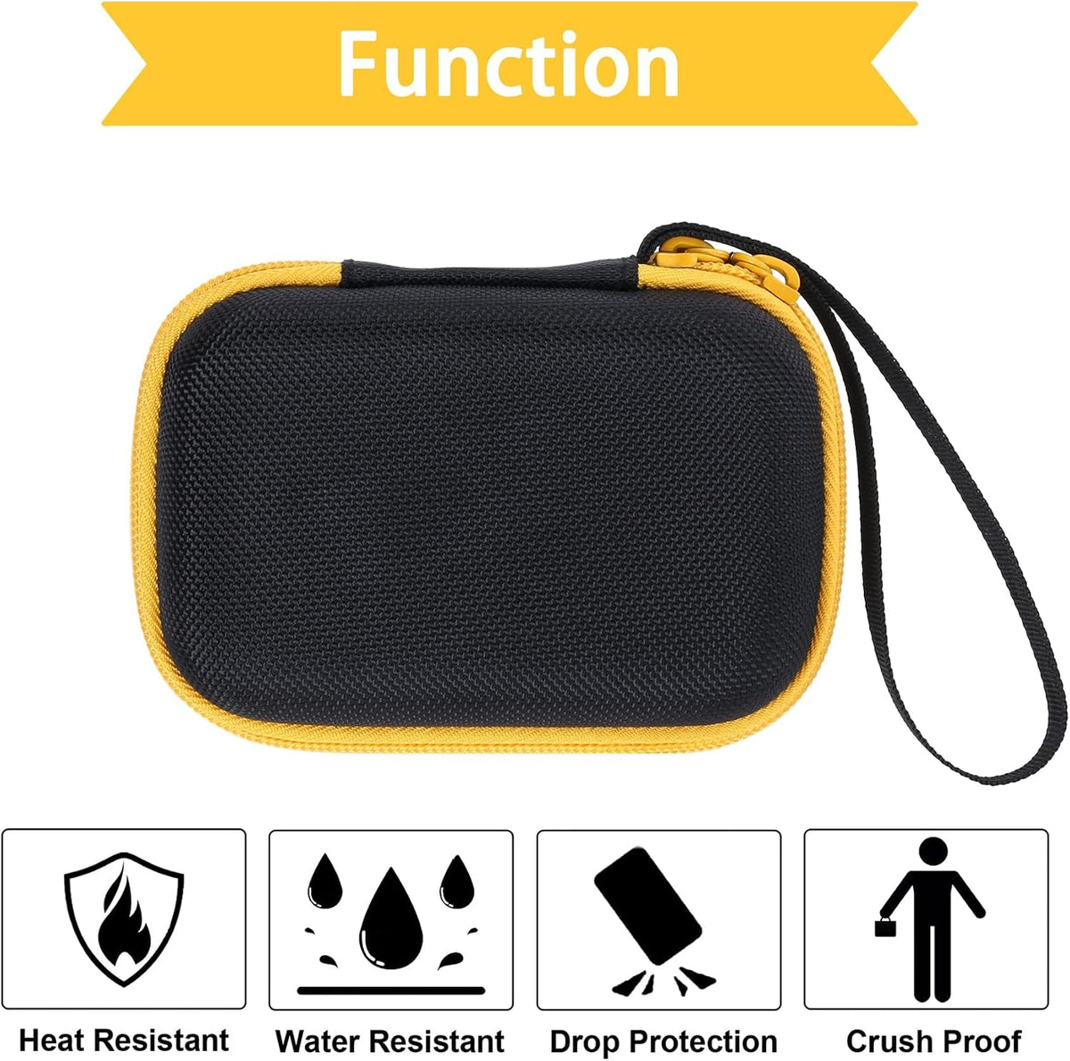 Aenllosi Hard Case for Fanttik X8 Nano/X9 Nano Electric Ball Pump