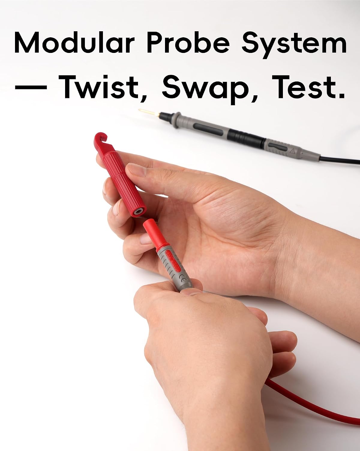 25-Piece Silicone Multimeter Test Leads, Automotive Back Probe Kit