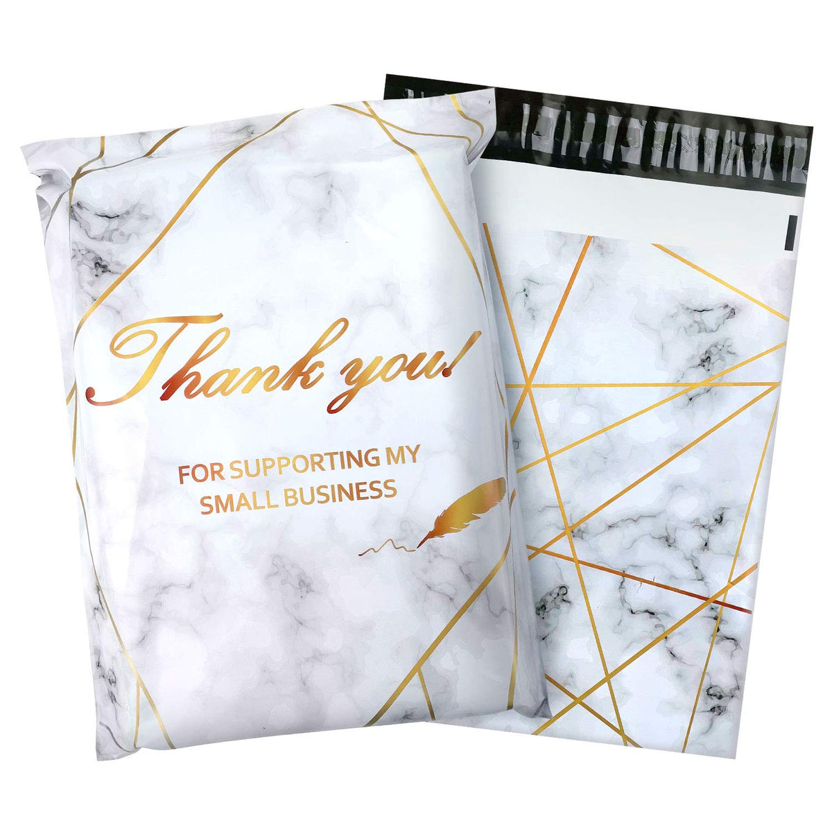 100 Pack Poly Mailers 10x13, Cute Packaging Envelope Mailers Polymailers Packaging for