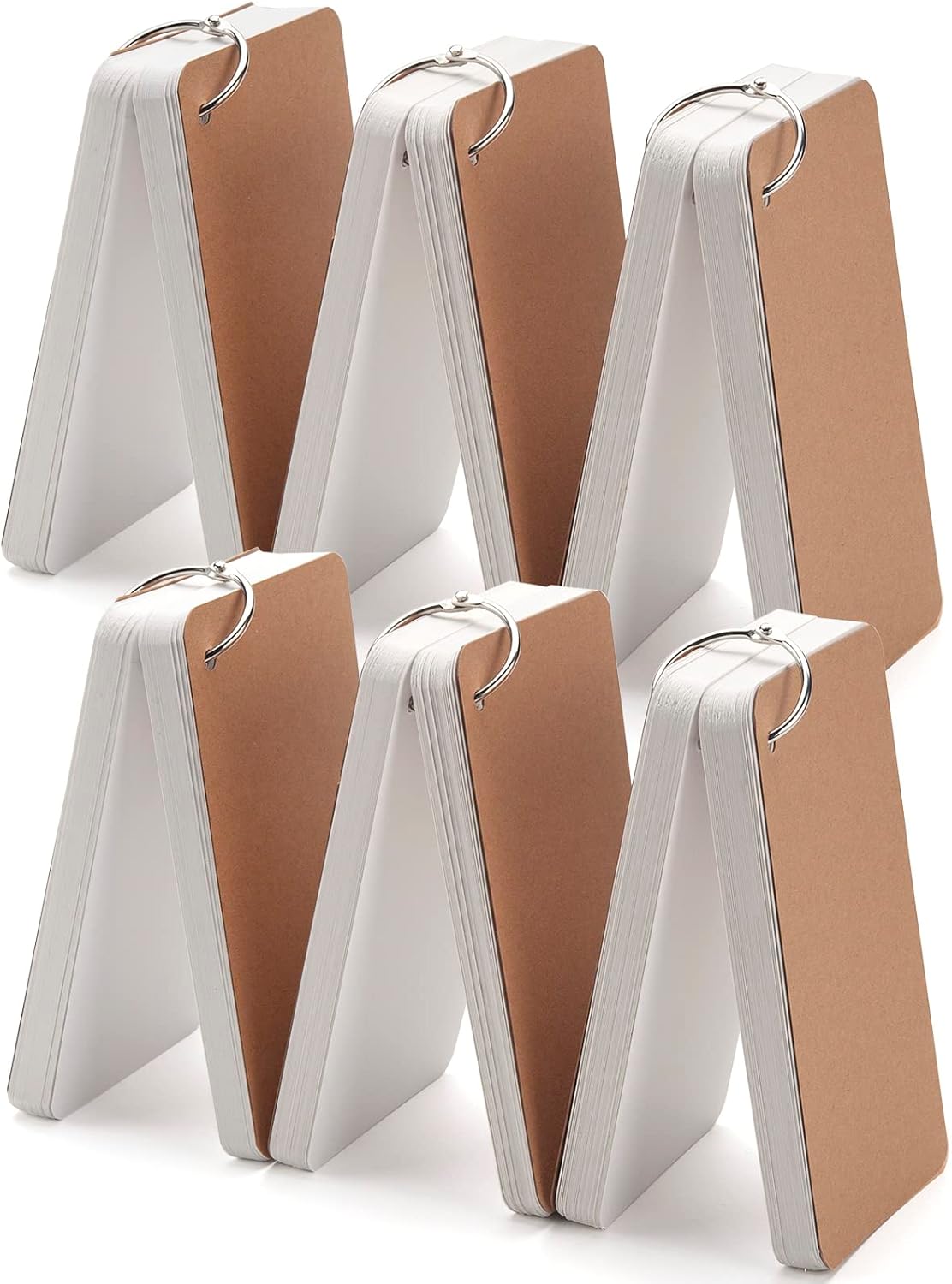 3x5 Blank Index Cards Study Flash Cards with Rings