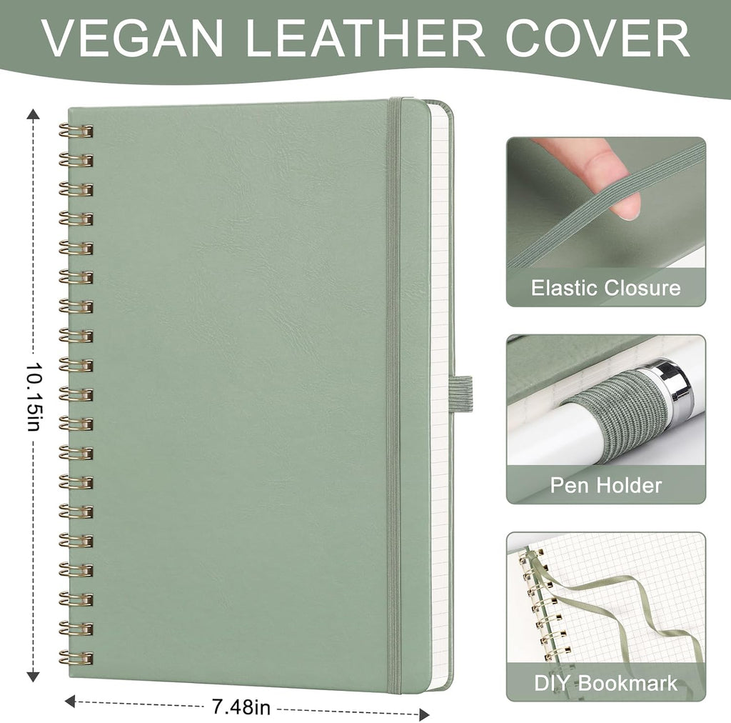 AHGXG Graph Paper Notebook, 140 Pages, B5 (7.6" x 10")