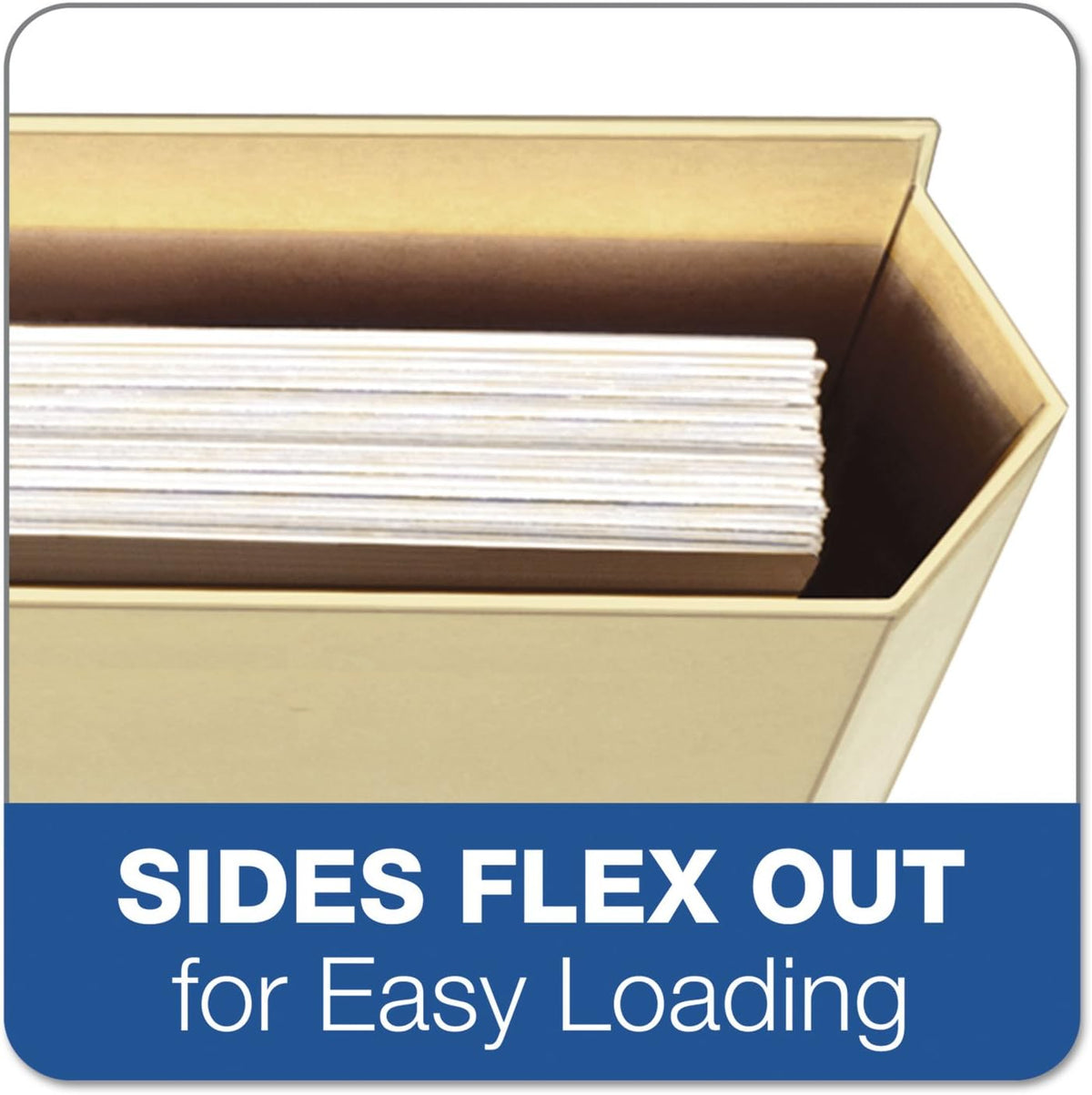 Pendaflex Globe-Weis/Pendaflex File Folder Pockets, 150 Sheet Capacity, Letter Size