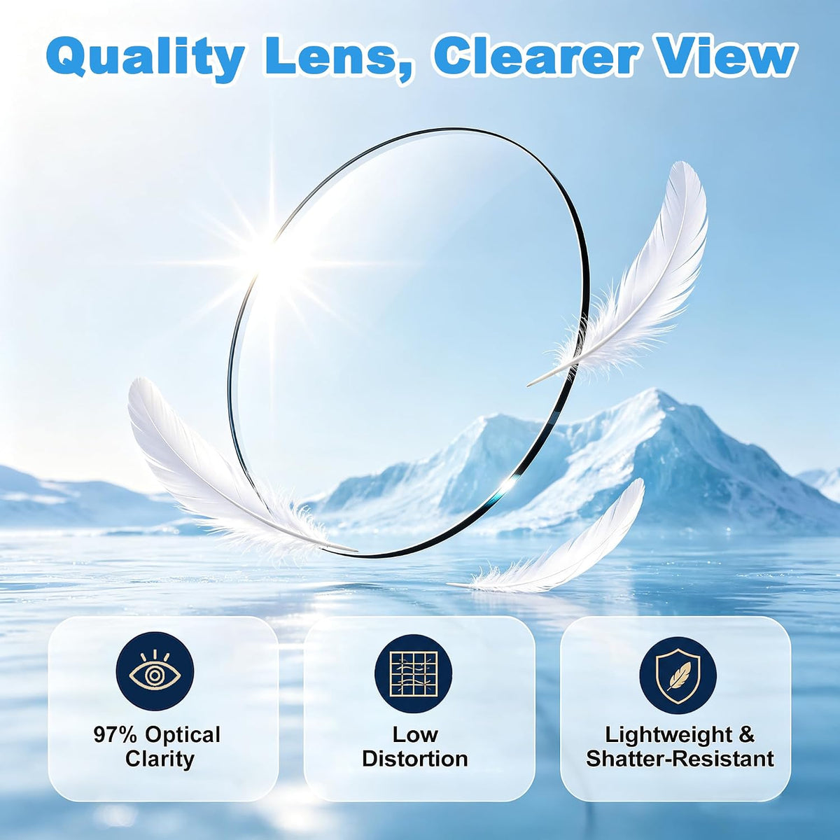 10X Magnifying Glass for Reading, 4.3" Senior Handheld Magnifier