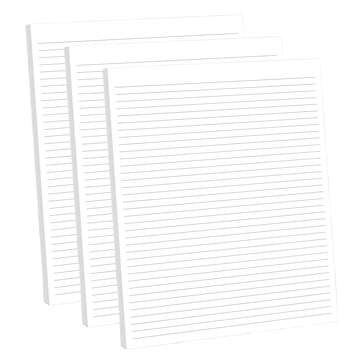 321Done Lined Notepad, Half Letter 5.5x8.5, Tear-Off Sheets, College Ruled