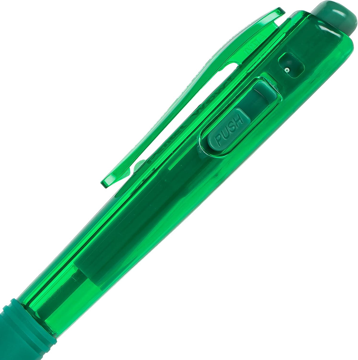 Pentel Wow! Retractable Ballpoint Pens, (1.0mm), Medium Line, Green Ink