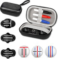 Golf Ball Line Marker Tool, 3 Golf Ball Marker Stencil and 3 Color Golf Ball Line Marker