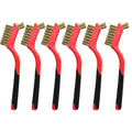 6 Pcs Brass Wire Cleaning Brush Set, Anti-Static Non-Scratch Polishing Brushes for