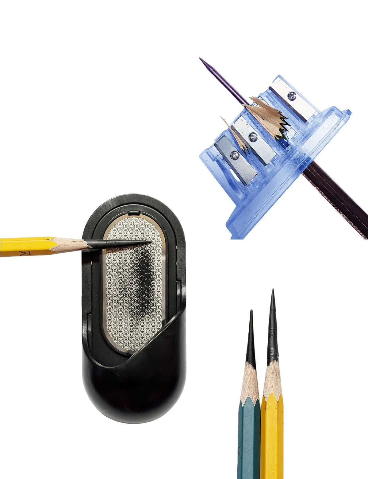 4-Hole Art Pencil Sharpener,Sketch Sharpener,Long Lead Grinding Tool