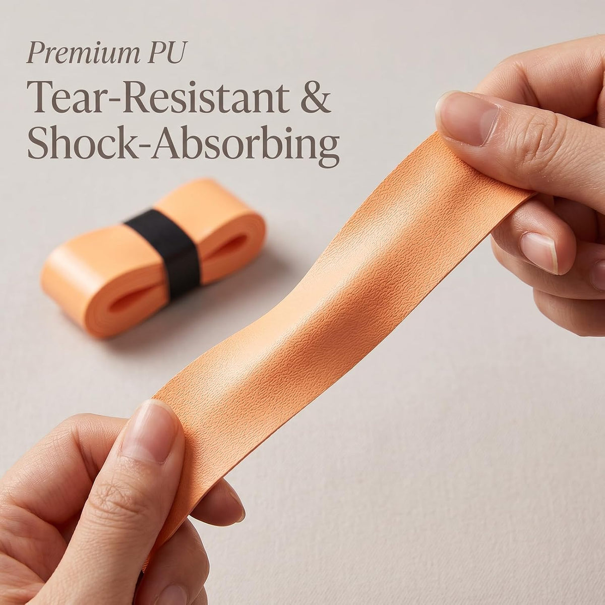 30Pcs-Tennis Overgrip Tape, 43 Inch – 15 Colors PU Non-Slip Racquet Grip Wrap