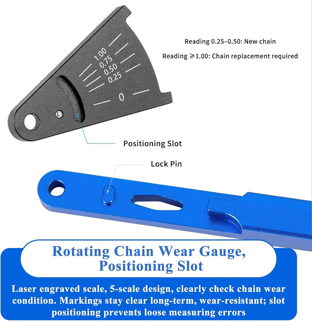 Bicycle Chain Wear Indicator Checker Bike Chain Tool Chain Checker Tool