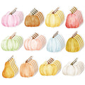 9 Pieces Fall Sticky Notes Self-Adhesive Pumpkin Maple Leaf Sunflower Turkey Memo Pads