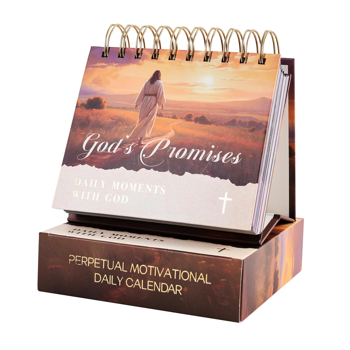 365-Day Inspirational Desk Calendar for Women - Large Coil Bound Motivational Desktop