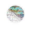 1 inch Round Transparent Blank Tamper Evident Labels Crystal Clear Sealing Package Seal