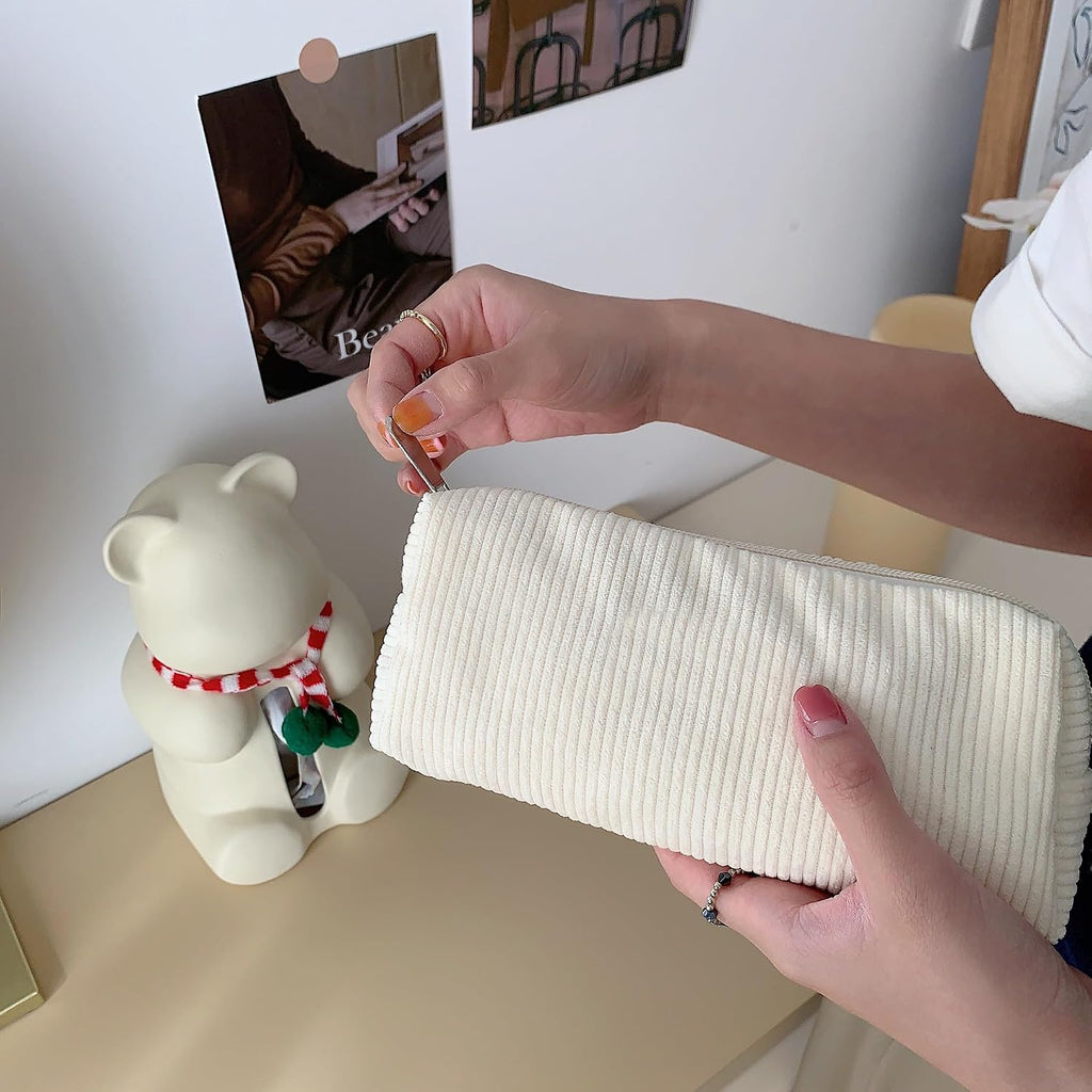 Cute Pencil Case Aesthetic Student Pencil Pouch Coin Pen Pouch Cosmetic Bag Office