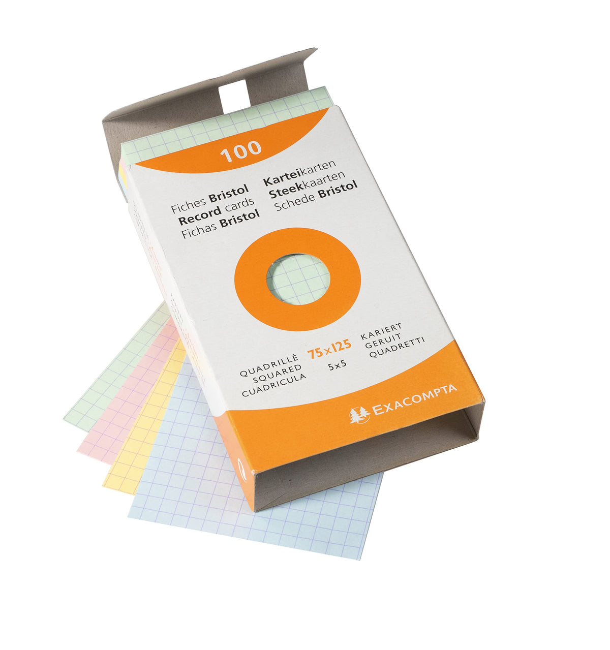 Exacompta Index Cards 3X5 Inch 100Pk