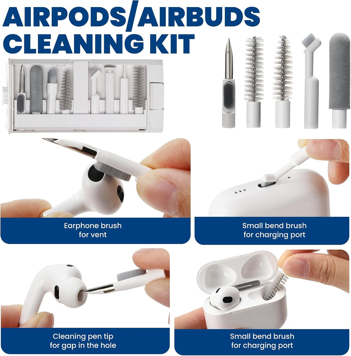 32-in-1 Phone Cleaning Kit, Charging Port and Electronics Cleaner