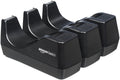 Amazon Basics Weighted Desktop Tape Dispenser with Non-Skid Base, Desk Accessory, 3-Pack