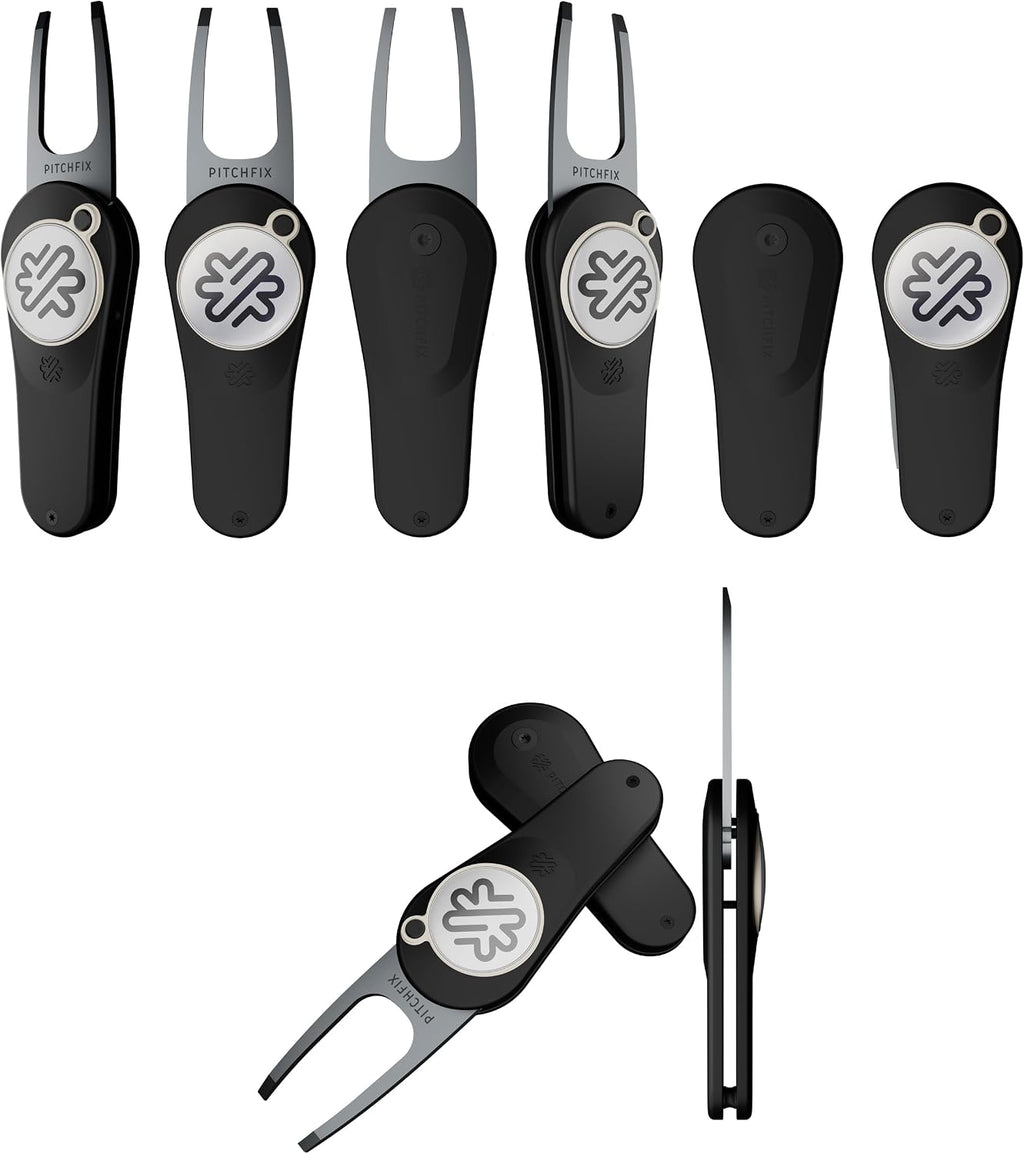 ProActive Sports Pitchfix Original 2.0 Switchblade Divot Repair Tool with Removable