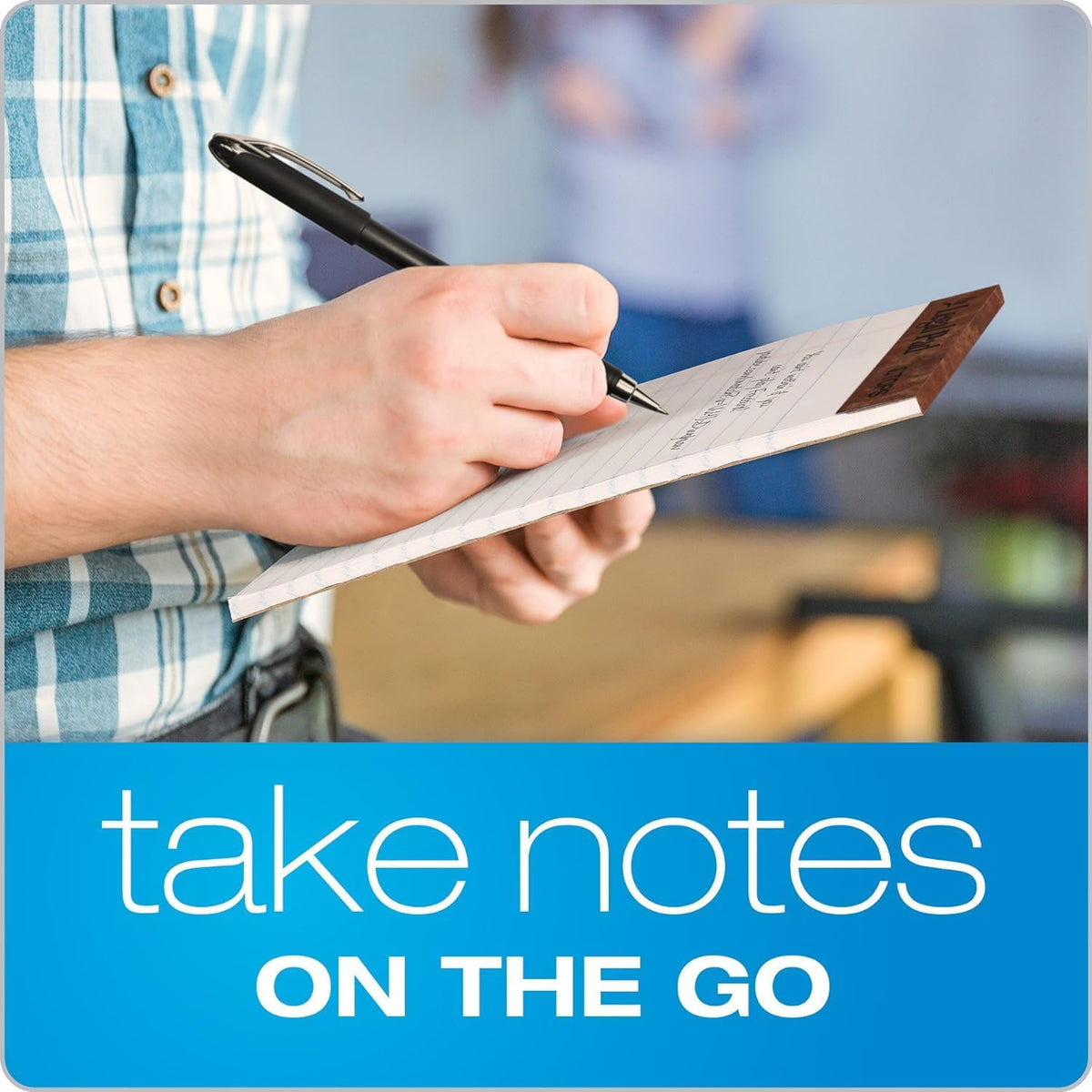 Tops 5 x 8 Legal Pads, 4 Pack, The Legal Pad Brand, Narrow Ruled, White Paper
