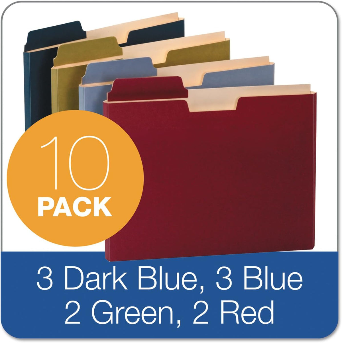 Pendaflex Globe-Weis/Pendaflex File Folder Pockets, 150 Sheet Capacity, Letter Size