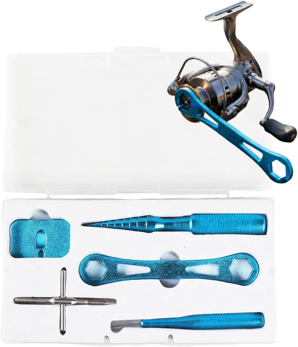 4-Pack Fishing Reel Maintenance Tool Set Bearing Removal & Installation Kit