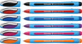 Schneider Slider Memo XB (Extra Broad) Ballpoint Pen, 1.4 mm, Light Blue Barrel