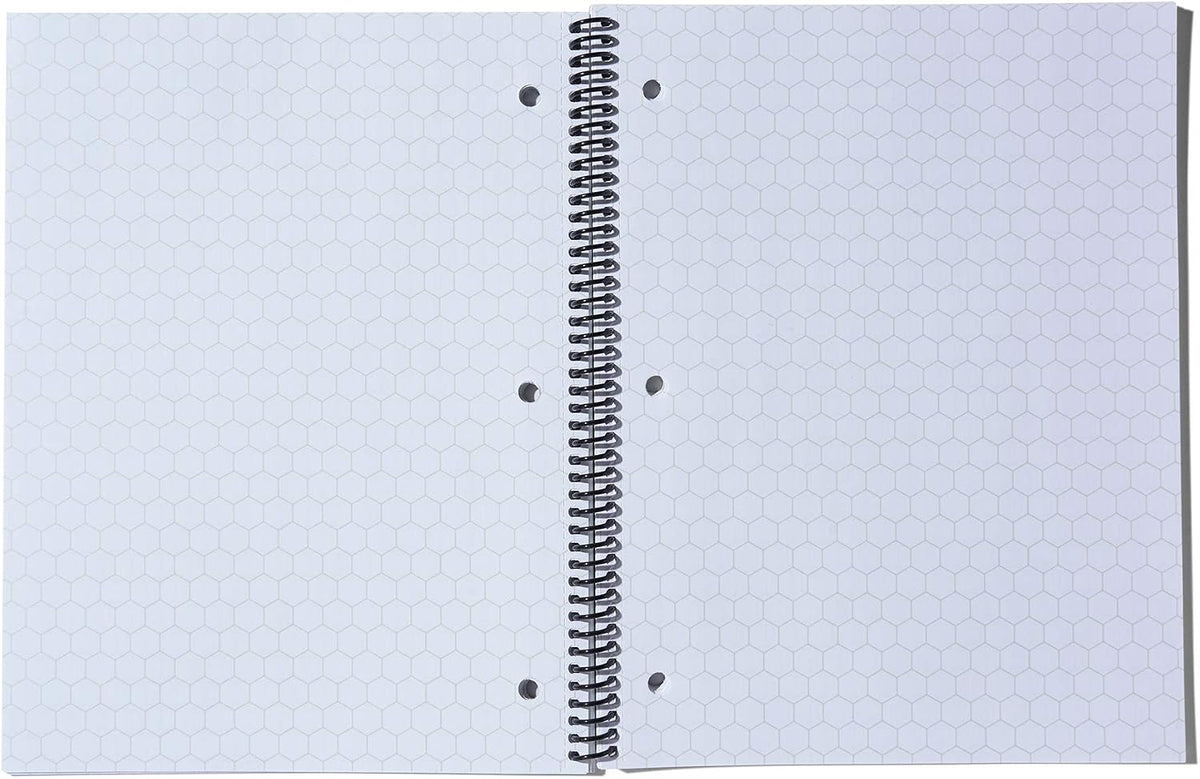 BENZNOTE, Spiral Notebook, for Organic and Biochemistry, 8-1/2" x 11"