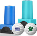 Gersoniel 2 Pack Golf Ball Stamp Self-Inking Golf Ball Stamp Markers Reusable Golf Ball