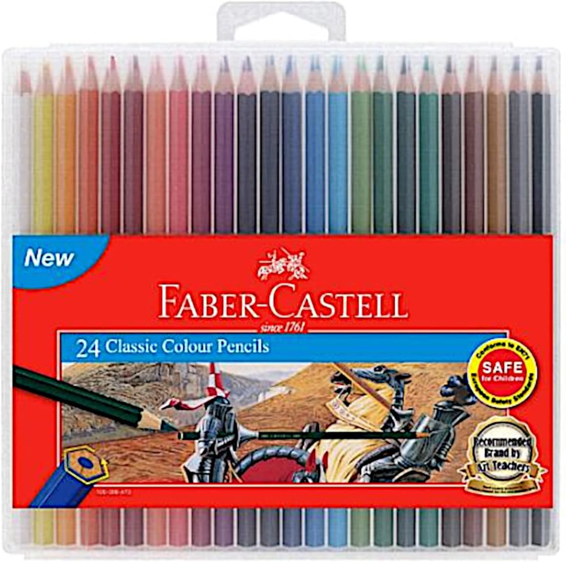 Faber Castell Classic Colour Pencils Sets | 24 Colours