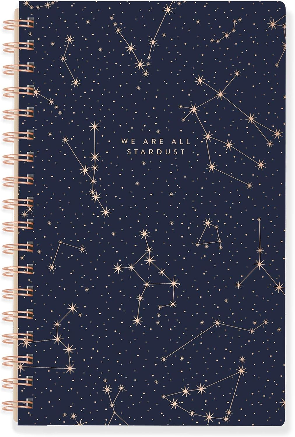 Fringe Signature Spiral Journal/Notebook, 160 Lined Pages, 6 x 9.5 Inches