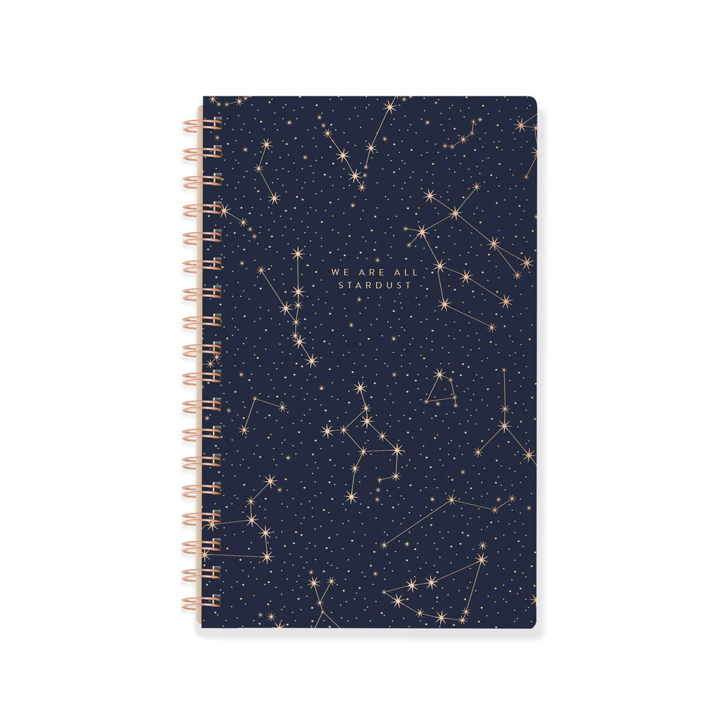 Fringe Signature Spiral Journal/Notebook, 160 Lined Pages, 6 x 9.5 Inches