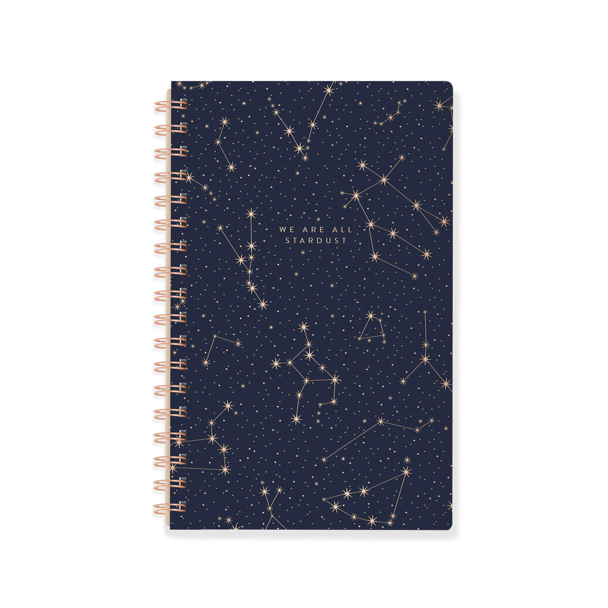 Fringe Signature Spiral Journal/Notebook, 160 Lined Pages, 6 x 9.5 Inches